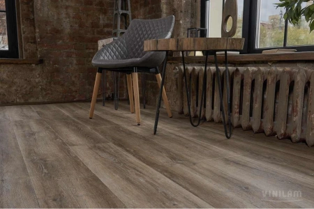 Кварцвиниловый ламинат CERAMO VINILAM NEW CORK 8895-EIR Дуб Биль 8 mm